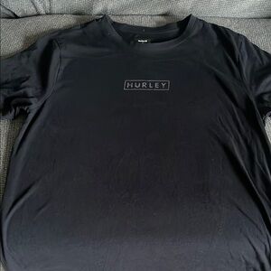Hurley Black Short Sleeve Tee